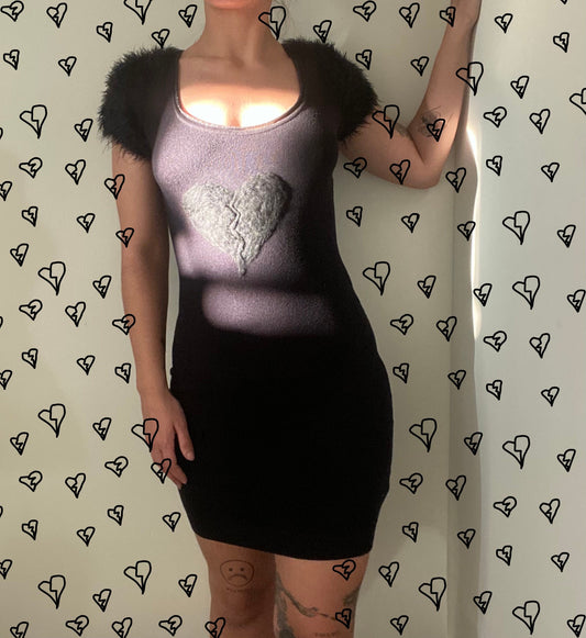 Little Black Heart Dress