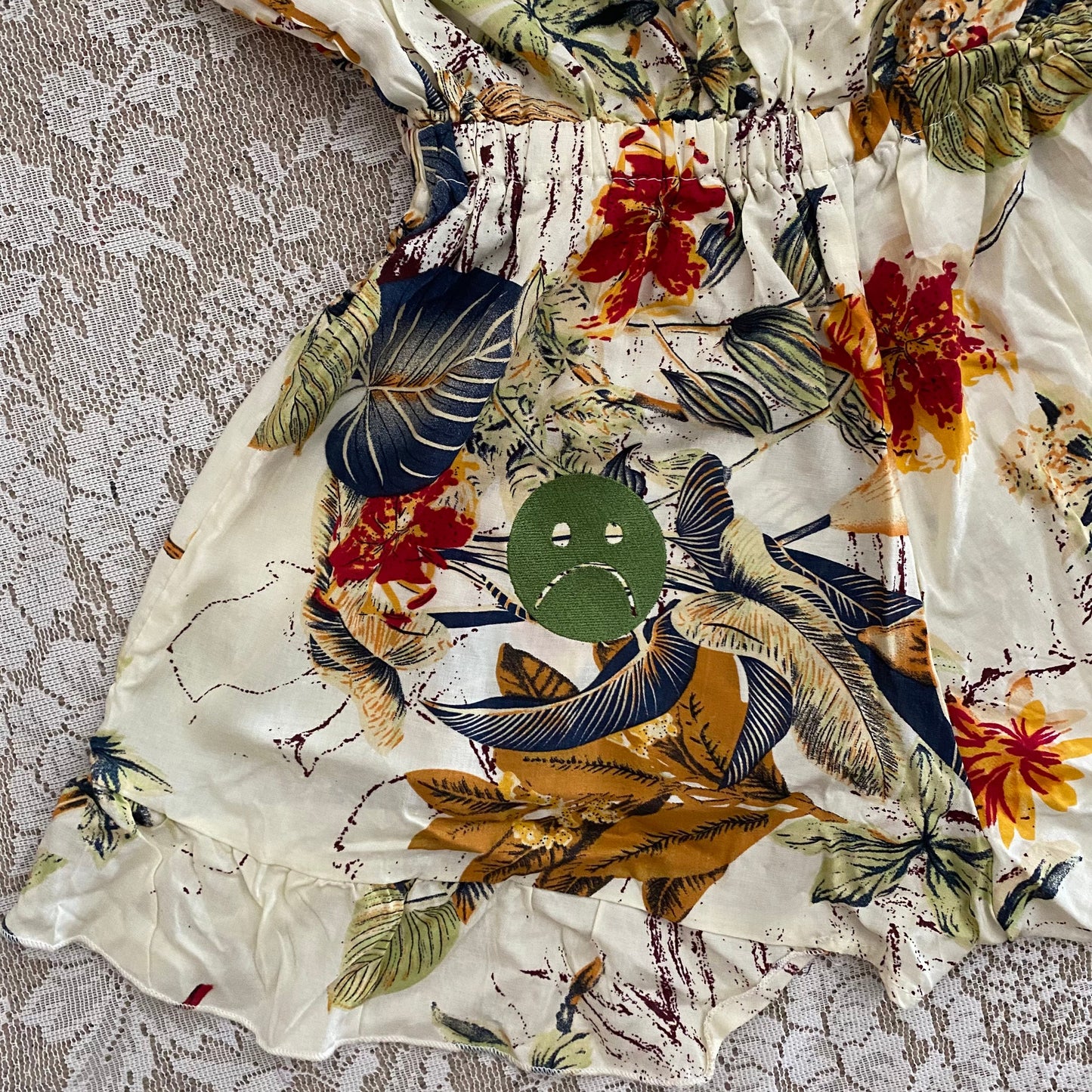 trouble in paradise romper