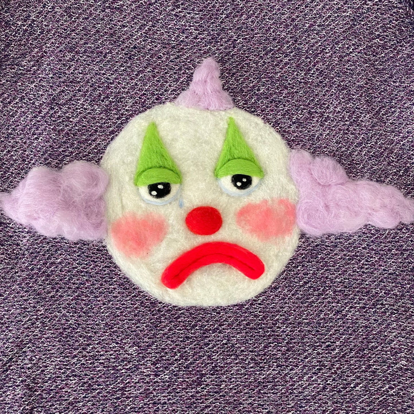 Clown (soft sculpture) Sweater