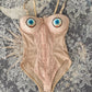 eyeball bustier bodysuit