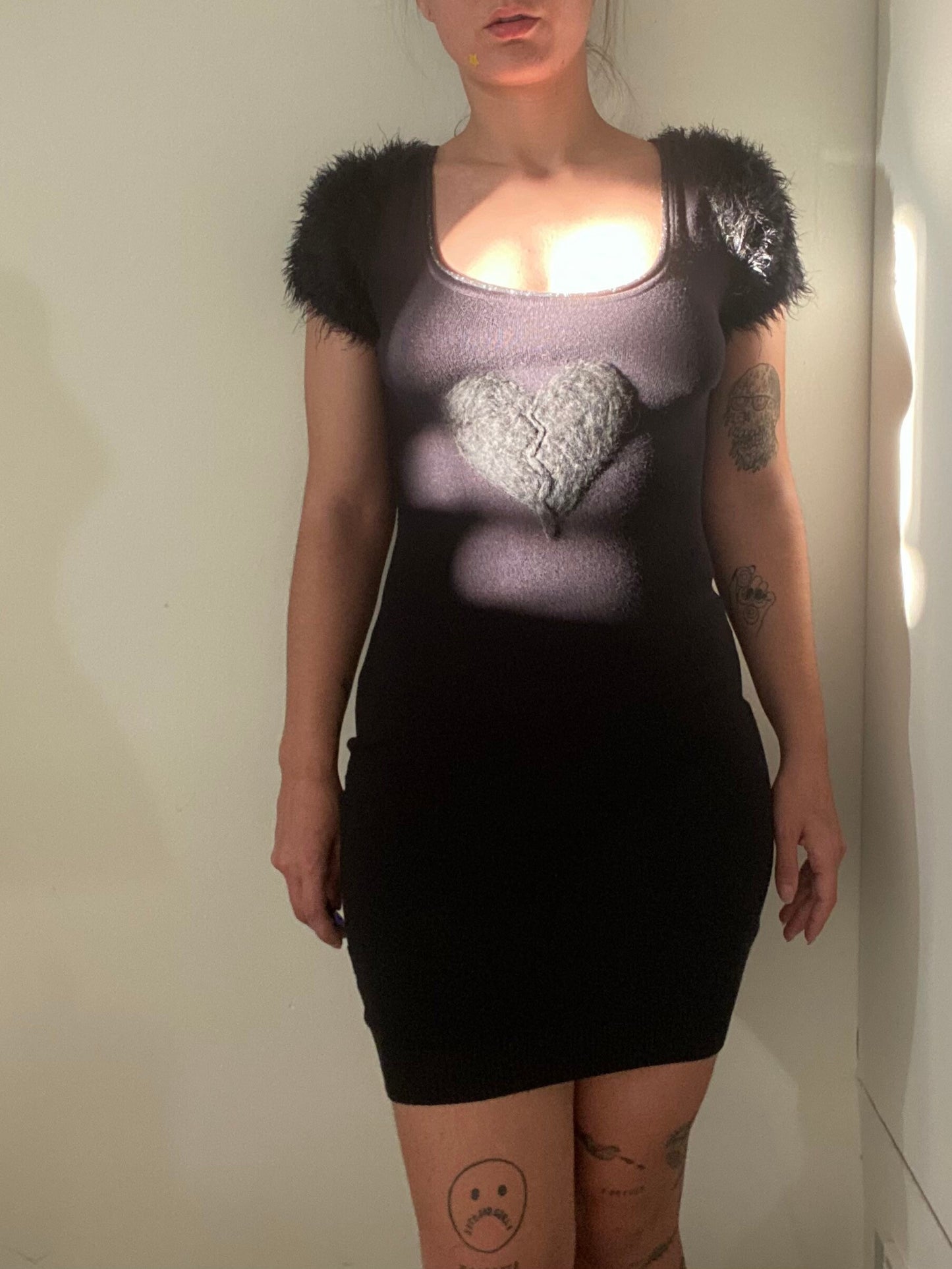 Little Black Heart Dress