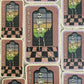 page of swords  canvas patch