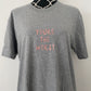 you’re the worst embroidered tee
