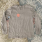 frownie embroidered tee