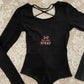 sad but horny embroidered bodysuit