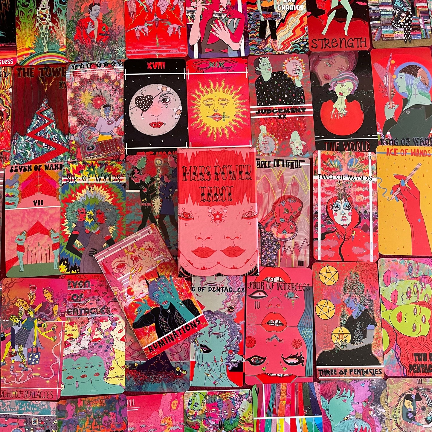 Mars Power tarot deck