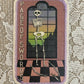 page of swords  canvas patch
