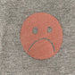 frownie embroidered tee
