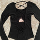 sad but horny embroidered bodysuit
