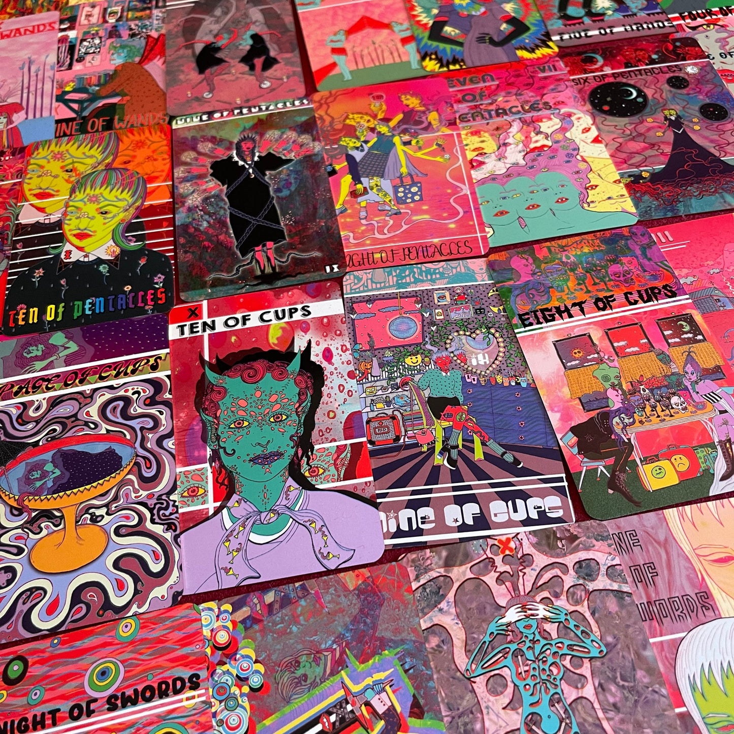 Mars Power tarot deck