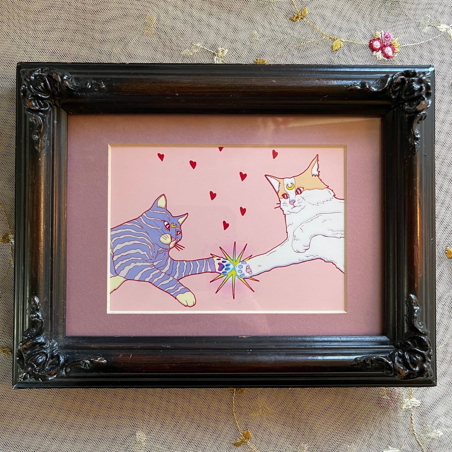 Cat Power framed print