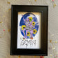 Gemini framed print