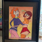 mystery rickooperation framed print