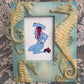 shark bait framed print