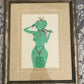 cactus cutie framed print