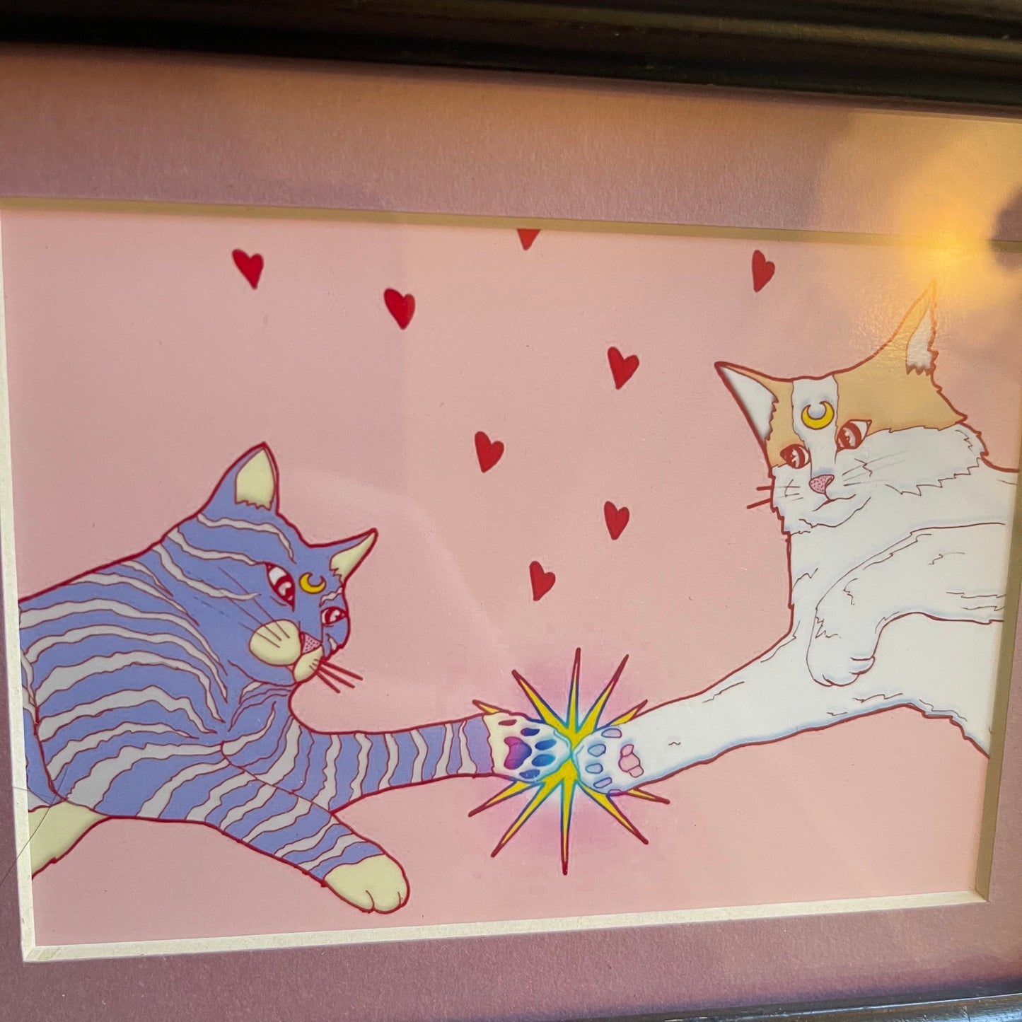Cat Power framed print