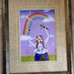 page of swords framed print