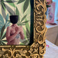 pothead framed print