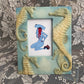 shark bait framed print