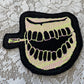 Chompers  Embroidered Patch