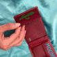 Cow girl wallet