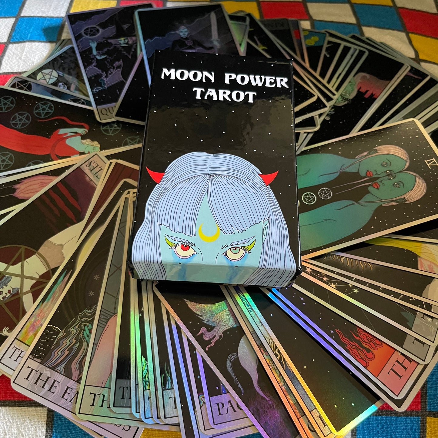Damaged ~ Moon Power 2.O tarot deck