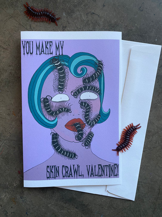 Crawl Handmade Card