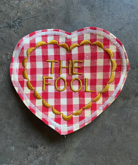 The Fool Embroidered Patch