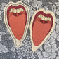 Loud Mouth canvas patch