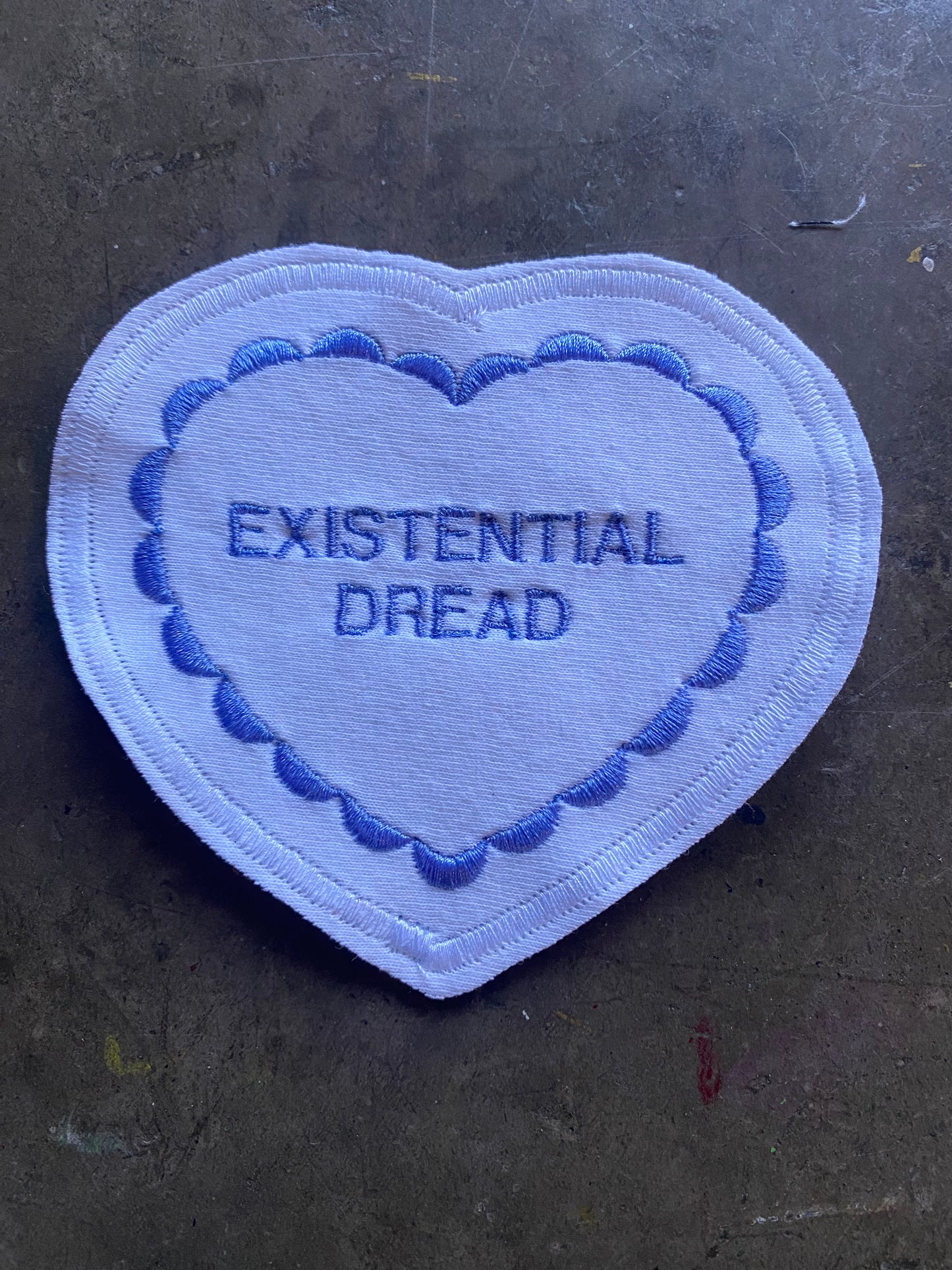 Existential Dread Embroidered Patch