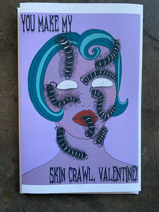 Crawl Handmade Card