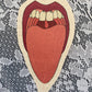Loud Mouth canvas patch