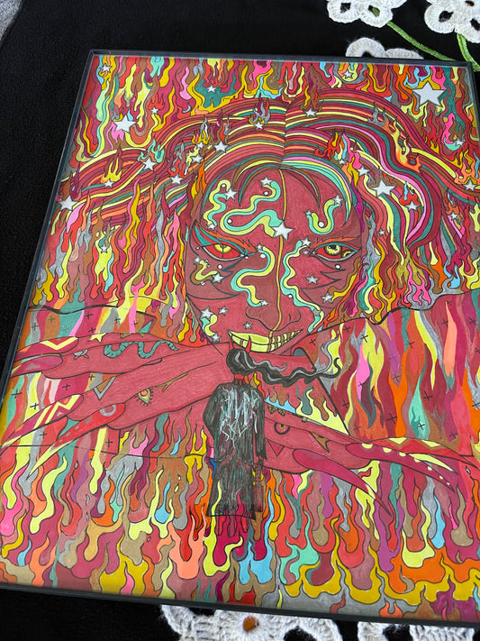 The Devil ~ Original Drawing