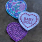 Baby Doll Embroidered Patch