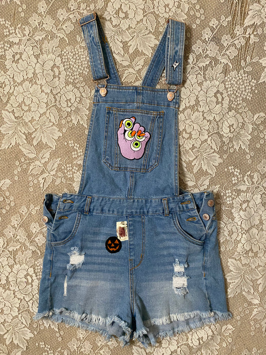 Spooky overalls