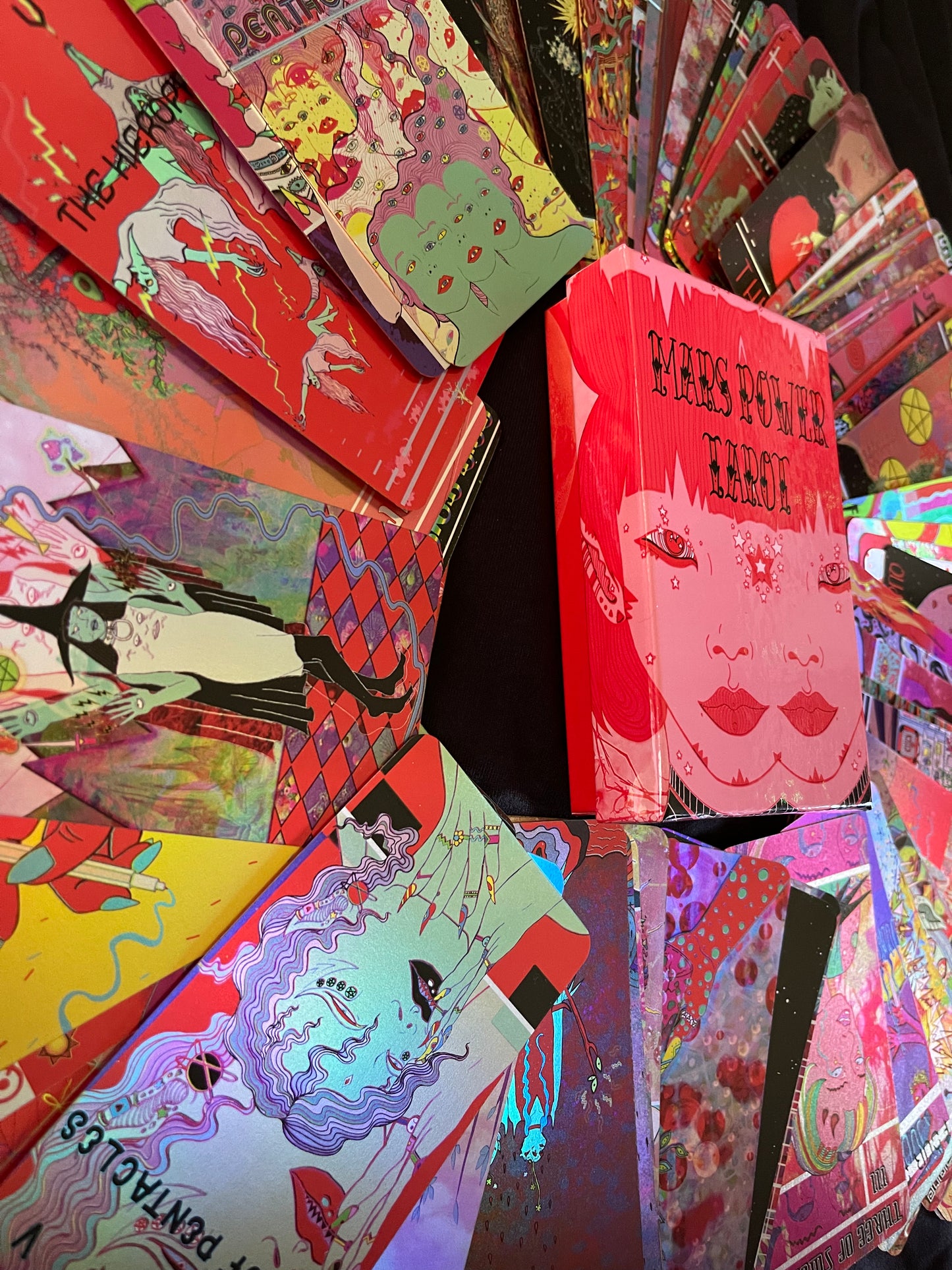 Mars Power (holographic) tarot deck