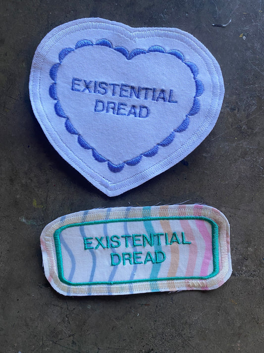 Existential Dread Embroidered Patch