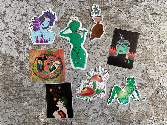 Garden sticker pack
