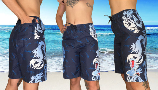 Shark bait swim shorts