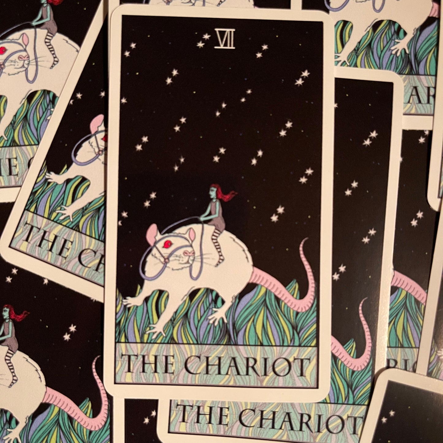 The Chariot Vinyl Sticker