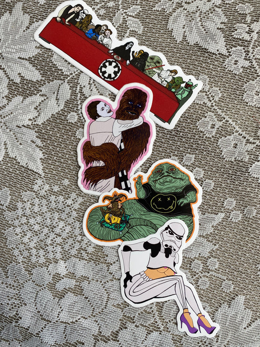 Sticker Pack from a Galaxy Far, Far Away