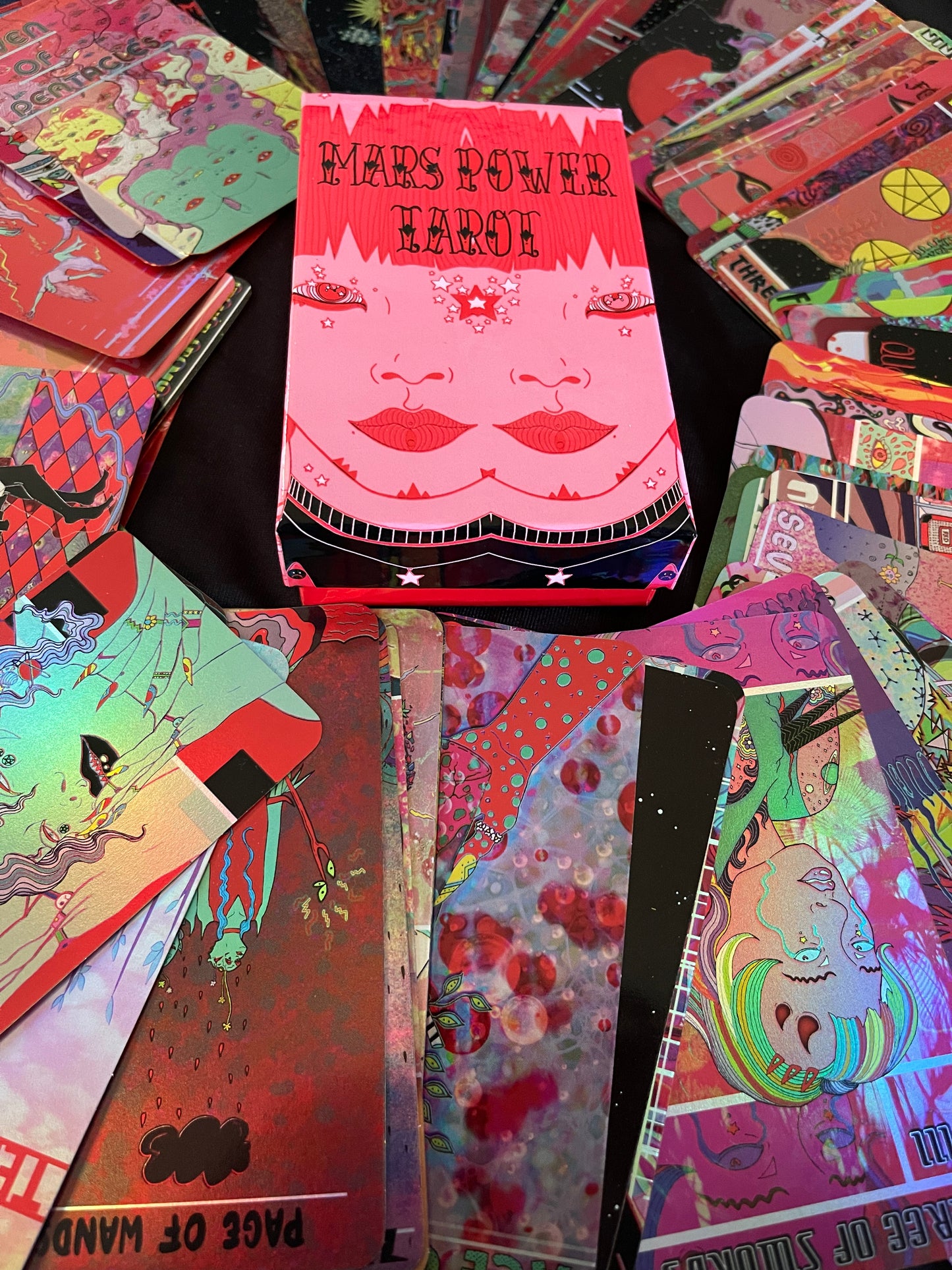 Mars Power (holographic) tarot deck