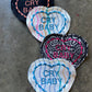 Cry Baby Embroidered Patch