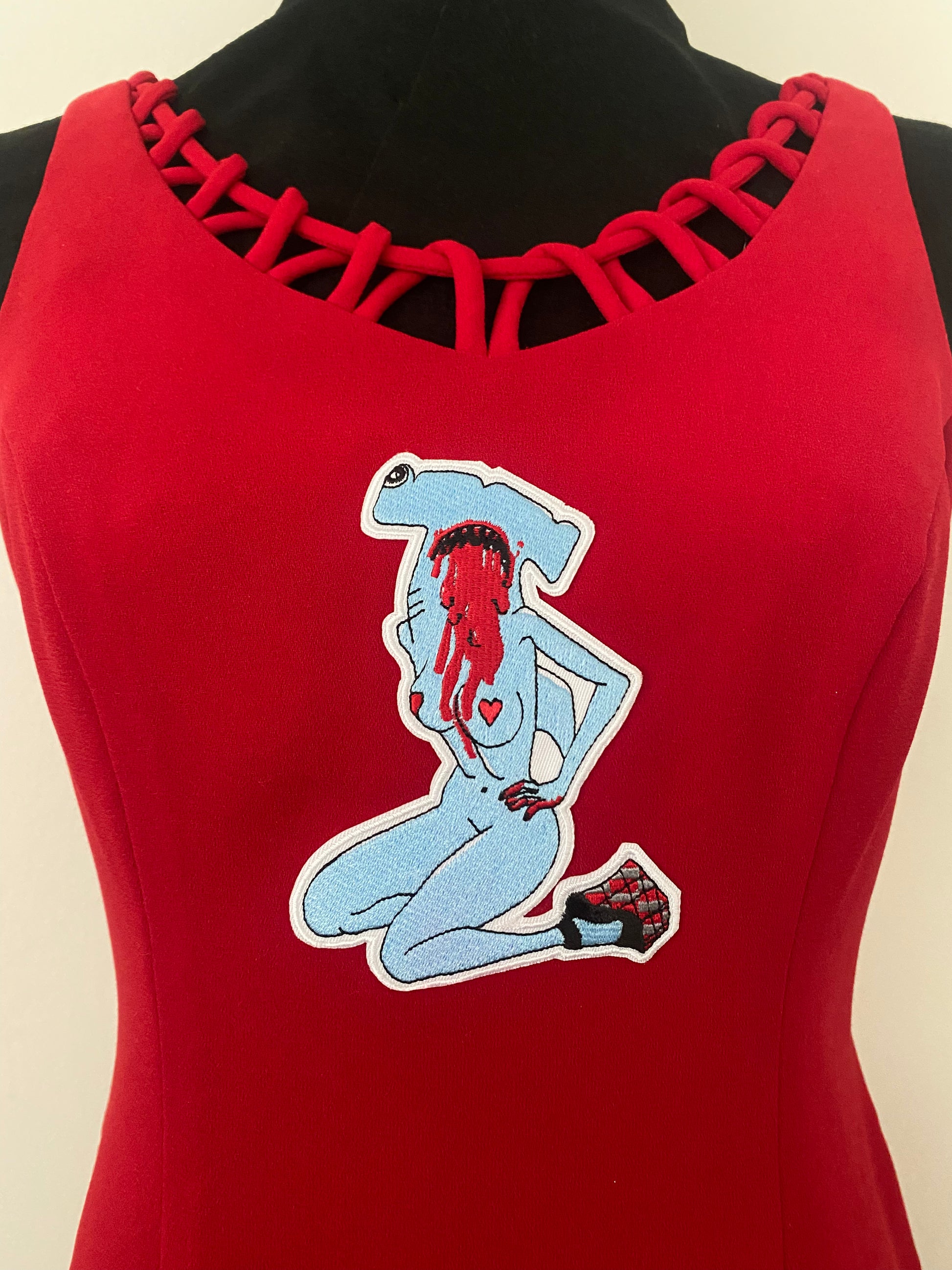 Shark Bait Red Dress sicksadgirls