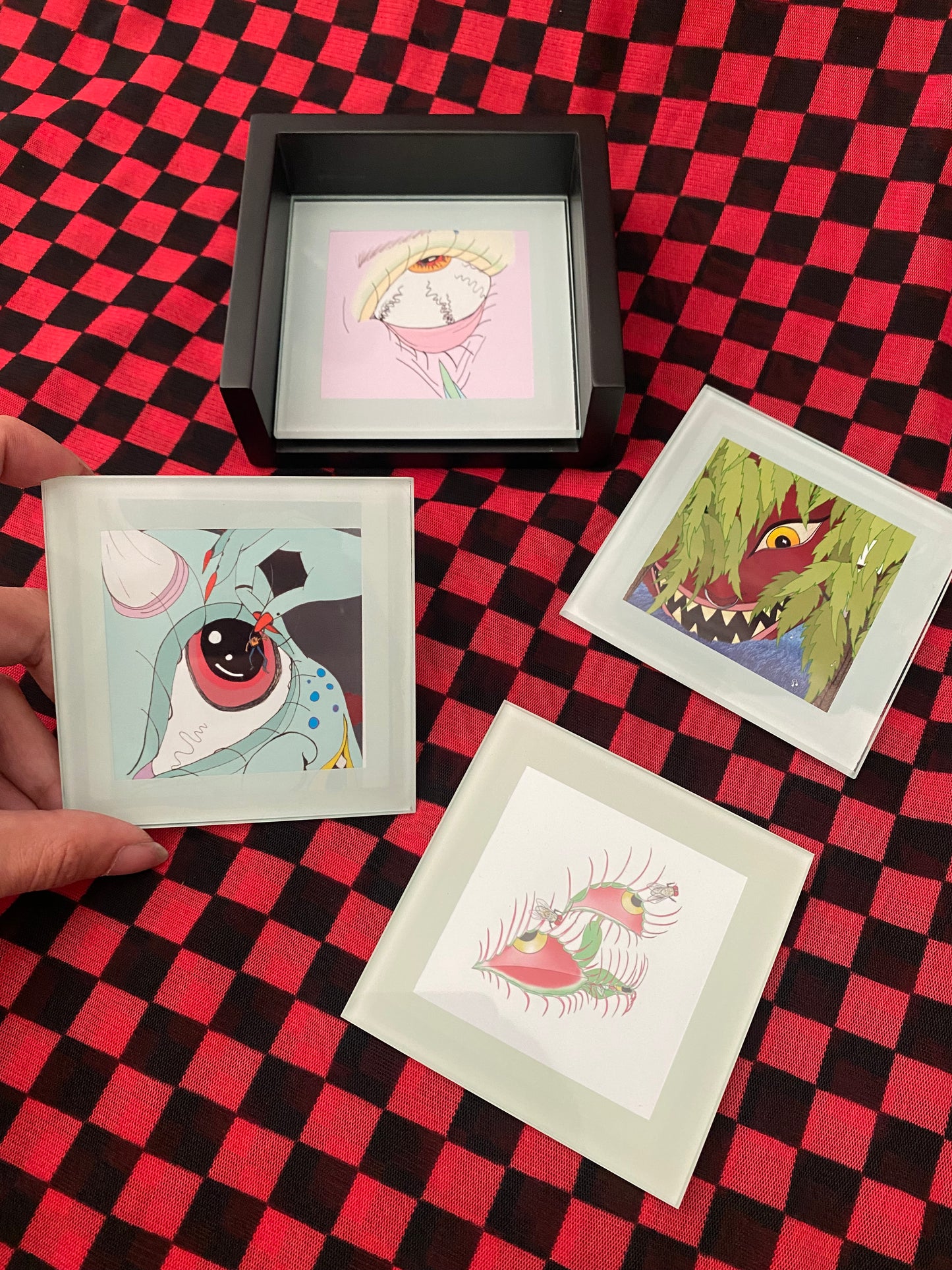 Spooky Coaster Set