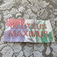 Gluteus Maximus Embroidered Patch