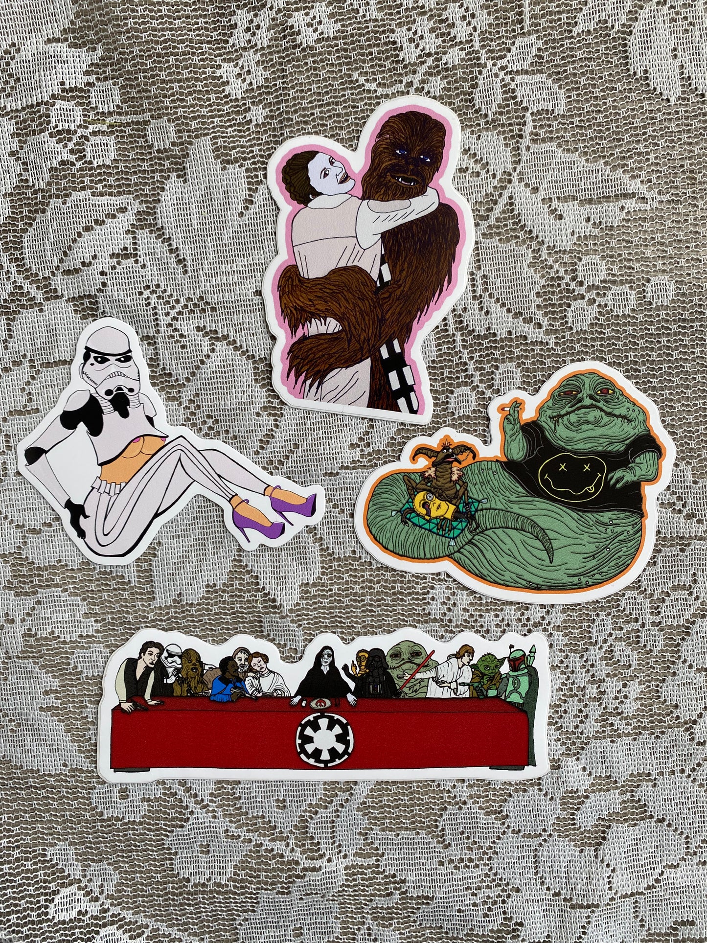 Sticker Pack from a Galaxy Far, Far Away